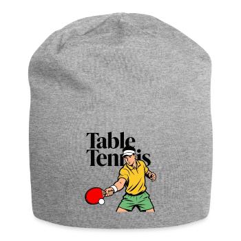 Tischtennis - Jersey-Beanie - Grau meliert - Vorne