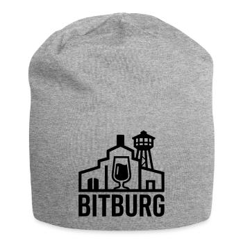 Bitburg - Jersey-Beanie - Grau meliert - Vorne