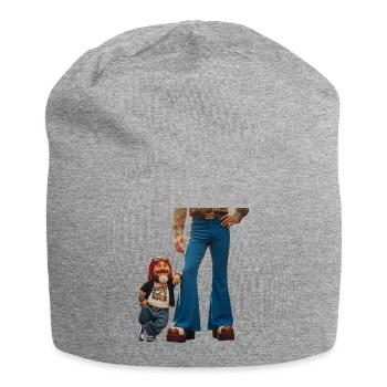 Little Hero - Jersey-Beanie - Grau meliert - Vorne