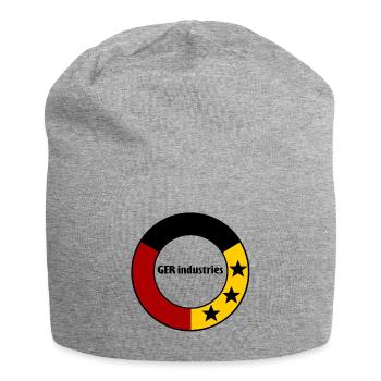 Germany black red gold - Jersey Beanie - heather grey - Front