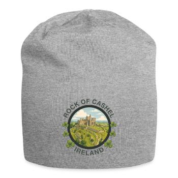 Rock of Cashel - Jersey Beanie - heather grey - Front