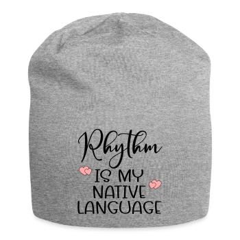 Rhythm Dance Language - Jersey Beanie - heather grey - Front
