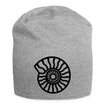 ammonite - Bonnet en jersey - gris chiné - Devant