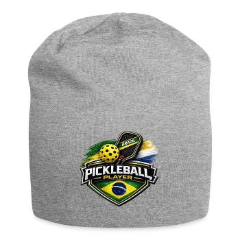 Pickleball BRÉSIL - Bonnet en jersey - gris chiné - Devant