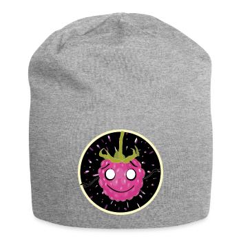 Framboise câline dans le cosmos - Bonnet en jersey - gris chiné - Devant