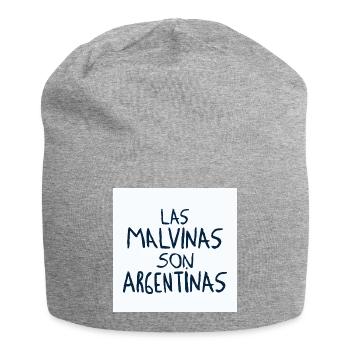 Las Malvinas son Argentinas - Jersey-Beanie - Grau meliert - Vorne