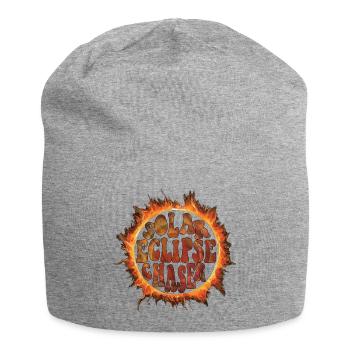 Solar eclipse chaser - Jersey-Beanie - Grau meliert - Vorne