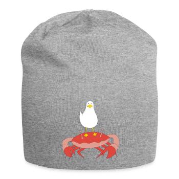 Crabb-n-Gull 2 - Jersey-Beanie - Grau meliert - Vorne