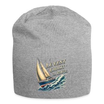 Vent et Voile: Route maritime - Bonnet en jersey - gris chiné - Devant