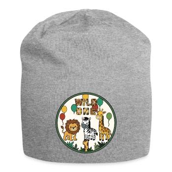 Wild One Zoodesign Balloon Party - Jersey Beanie - heather grey - Front