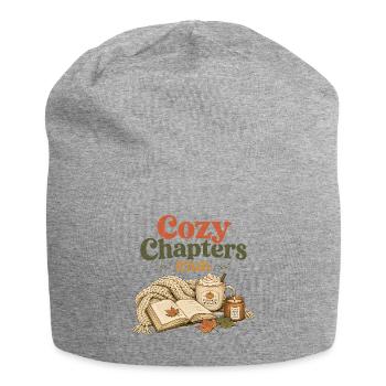 Cozy Chapters Club Fall Reading - Jersey Beanie - heather grey - Front