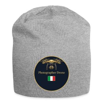 Drone Photographer Italy - Jersey Beanie - heather grey - Front