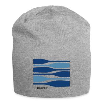 Endorphins – paddling with a good feeling - Jersey Beanie - heather grey - Front
