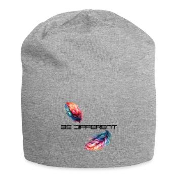be different - Jersey Beanie - heather grey - Front