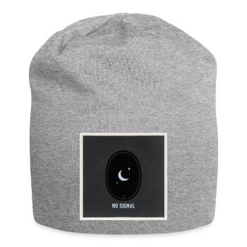No Signal Dark Portal Streetwear - Jersey Beanie - heather grey - Front
