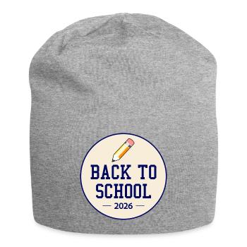 Back to School 2026 | School Student Teacher  - Jersey Beanie - heather grey - Front