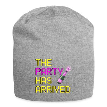 THE PARTY HAS ARRIVED, CAN GO MOUSE - Jersey Beanie - heather grey - Front