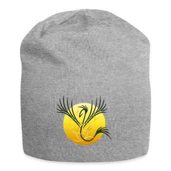 Solar Phoenix - The Rebirth of Light - Jersey Beanie - heather grey - Front