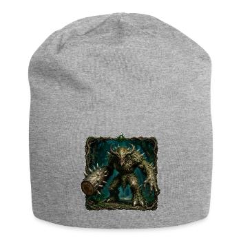 Dorniger Schacht - Jersey-Beanie - Grau meliert - Vorne