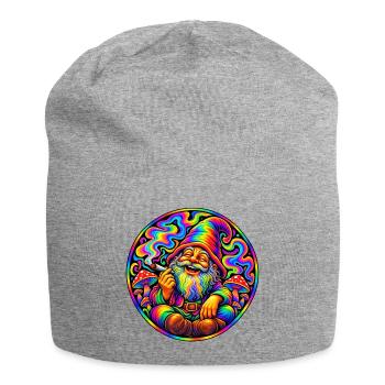 Zwerg - Jersey-Beanie - Grau meliert - Vorne
