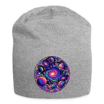 Universum - Jersey-Beanie - Grau meliert - Vorne