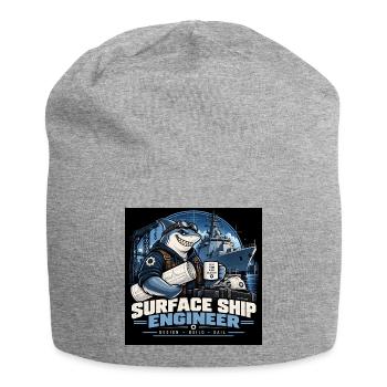 Surface Ship Engineer – Design Build Sail - Jersey-Beanie - Grau meliert - Vorne
