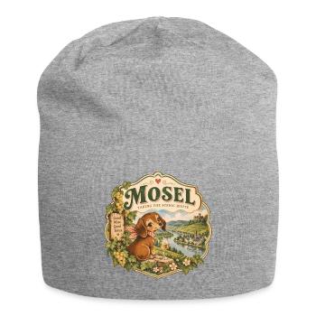 Mosel Taking The Scenic Route - Jersey-Beanie - Grau meliert - Vorne