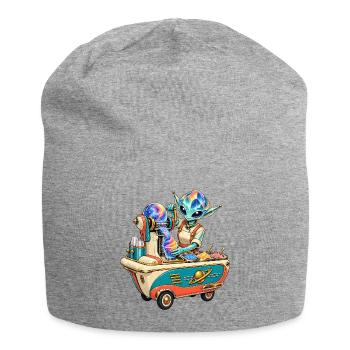 Galaktischer Eiszauber Barkeeper - Jersey-Beanie - Grau meliert - Vorne