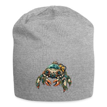 Steampunk-Krabbe Unterwasserhelm - Jersey-Beanie - Grau meliert - Vorne
