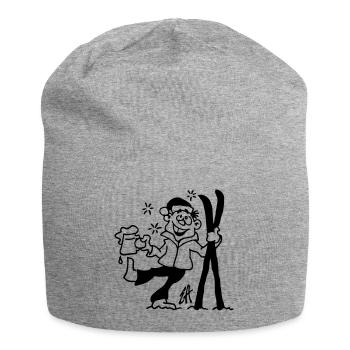 Apres-ski - Jersey Beanie - heather grey - Front
