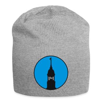 Hamburger Michel Hamburg - Jersey-Beanie - Grau meliert - Vorne