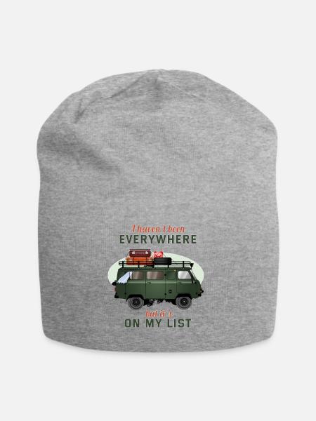 on my list - Jersey-Beanie - Grau meliert