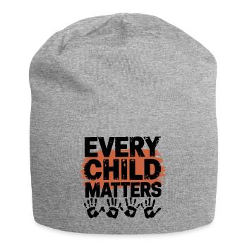 Every Child Matters World Children's Day - Jersey Beanie - heather grey - Front