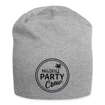 Mallorca Party Crew Sommer, Sonne & Partyfeeling - Jersey-Beanie - Grau meliert - Vorne