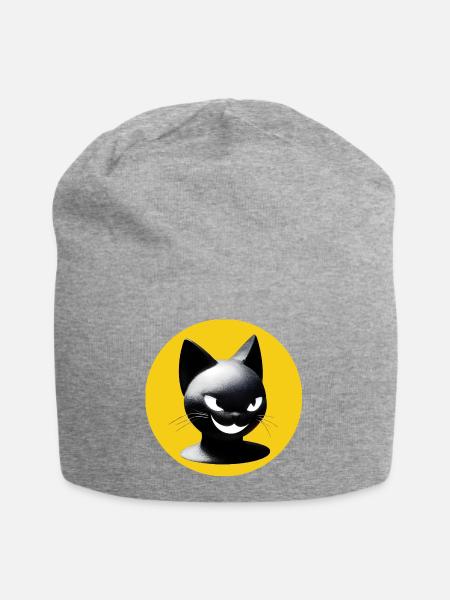 Yellowcat One - Jersey-Beanie - Grau meliert