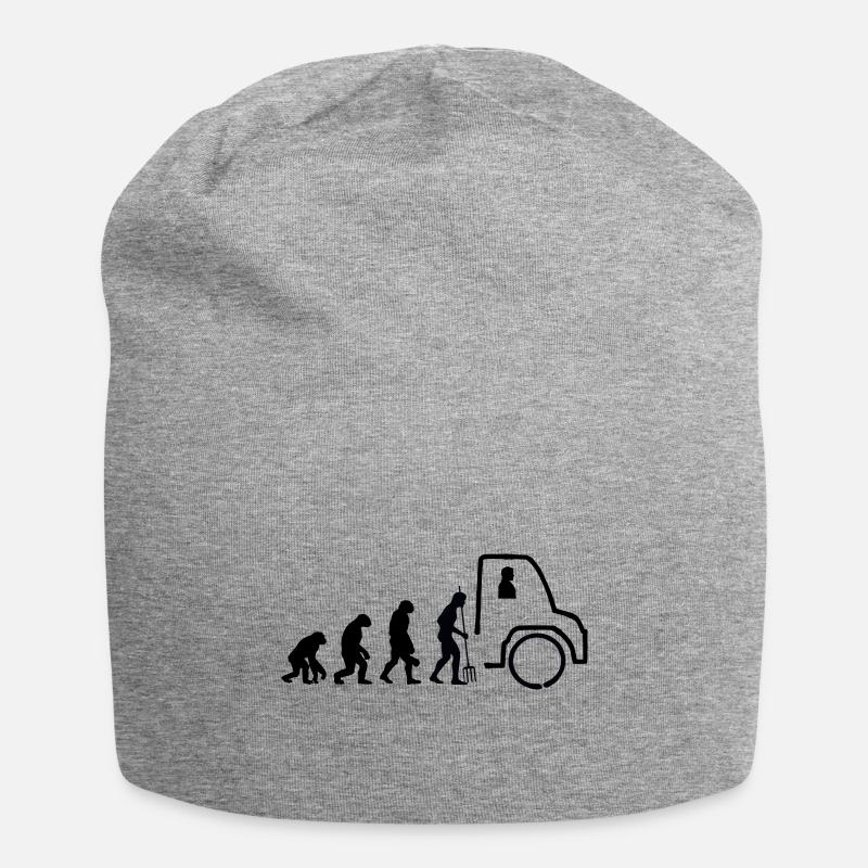 Unimog Evolution - Offroad - Farben editierbar - Jersey-Beanie - Grau meliert