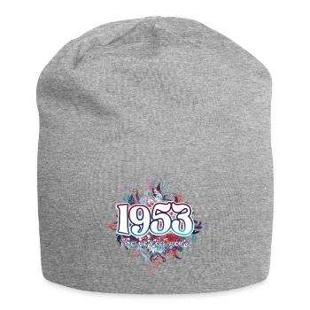 Fête Anniversaire Femme 1953 70 Ans Anniversaire - Bonnet en jersey - gris chiné - Devant