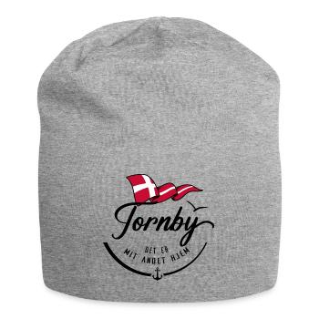 TORNBY - Ma deuxième maison - b - Bonnet en jersey - gris chiné - Devant