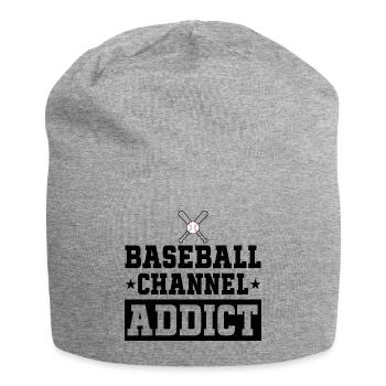 Adore Regarder Les Matchs De Baseball - Bonnet en jersey - gris chiné - Devant