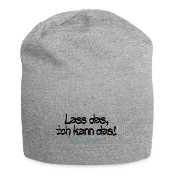 Lass mich ich kann das oh kaputt - Jersey-Beanie - Grau meliert - Vorne