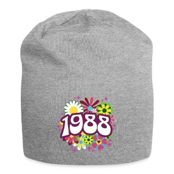 Fête Anniversaire Femme 1988 35 Ans Anniversaire - Bonnet en jersey - gris chiné - Devant