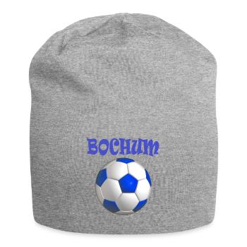 Bochum Fussball Design - Jersey-Beanie - Grau meliert - Vorne