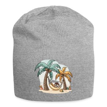 Le gourou de la relaxation - Bonnet en jersey - gris chiné - Devant