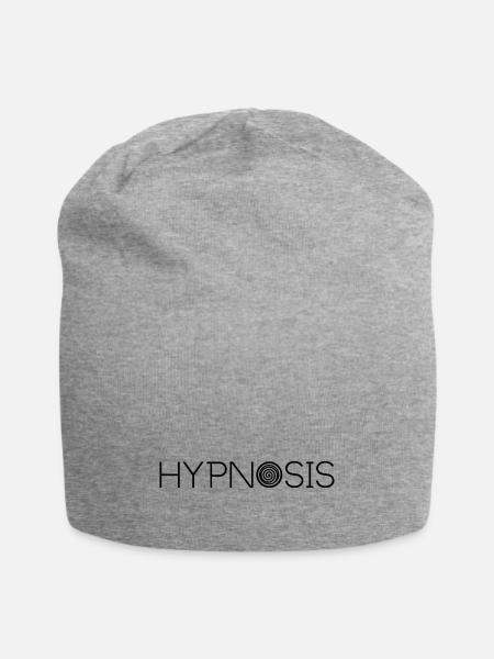 Hypnose Hypnose Thérapeute Psychologie Trance Coach - Bonnet en jersey - gris chiné