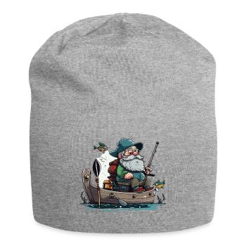 Fishermans Relax - Jersey Beanie - heather grey - Front