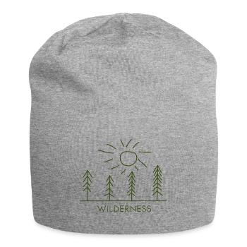 Désert - Bonnet en jersey - gris chiné - Devant