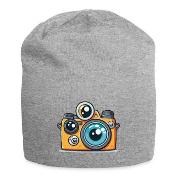 L’explorateur - Bonnet en jersey - gris chiné - Devant