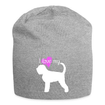 loveblackrussian - Bonnet en jersey - gris chiné - Devant
