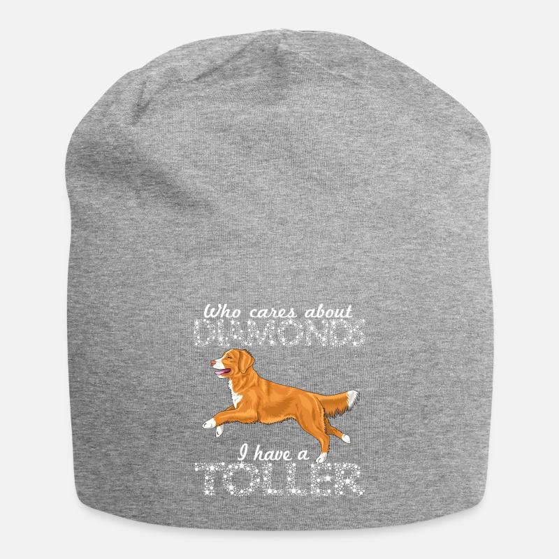 tollerdiamonds2 - Jersey-Beanie - Grau meliert