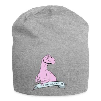 Kiss me, Darling | Animal Fashion - Jersey-Beanie - Grau meliert - Vorne